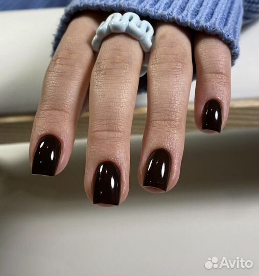 Маникюр С покрытием