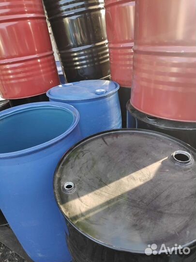 Бочки металлические, пластиковые