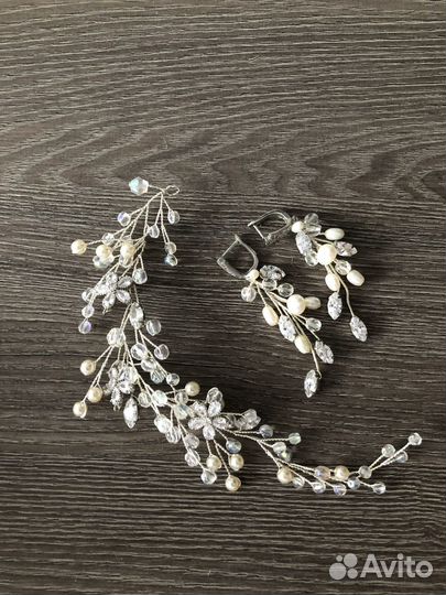 Свадебные украшения в волосы