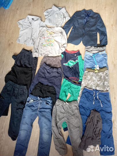 Вещи пакетом цена за все 116 размер