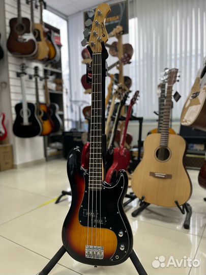 Prodipe jmfpb80rasb Бас-гитара PB80RA, санберст