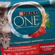 Сухой корм для кошек purina one 3 кг