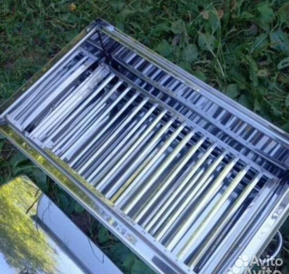 Коптильня горячего копчения из нержавейки 1.5 мм