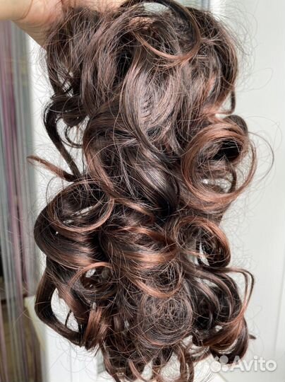 Хвост шиньон