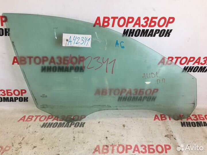 Стекло двери передней правой для Audi A6 2 1997-2