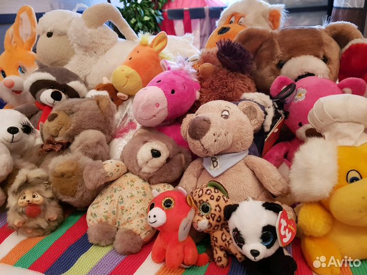 Плющевые игрушки панда оригинал из Ю. Кореи