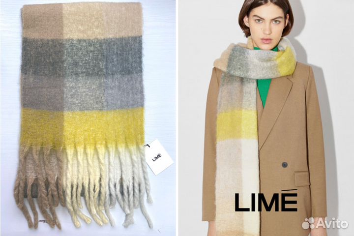 Шарф Lime, Платок, Бандана