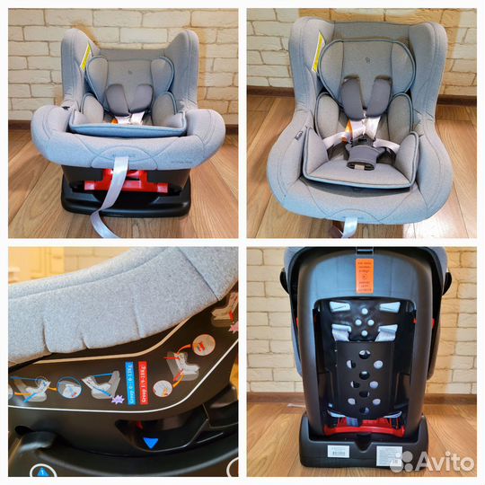 Новое автокресло 0-18 кг, 0-4 года