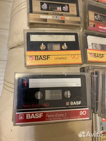 Аудиокассеты Basf, Maxell, TDK