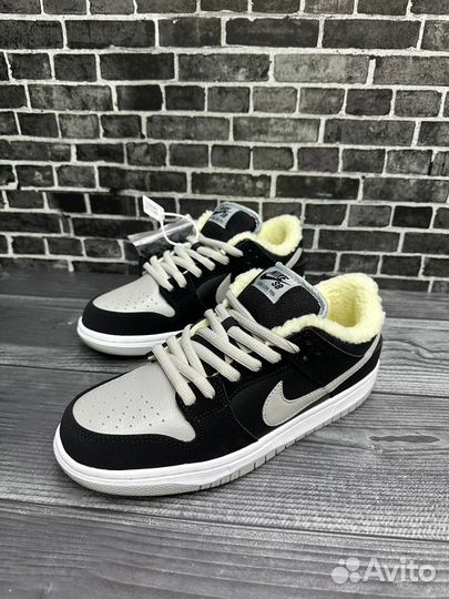 Кроссовки зимние Nike с мехом