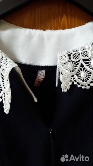 Школьный фартук и платье