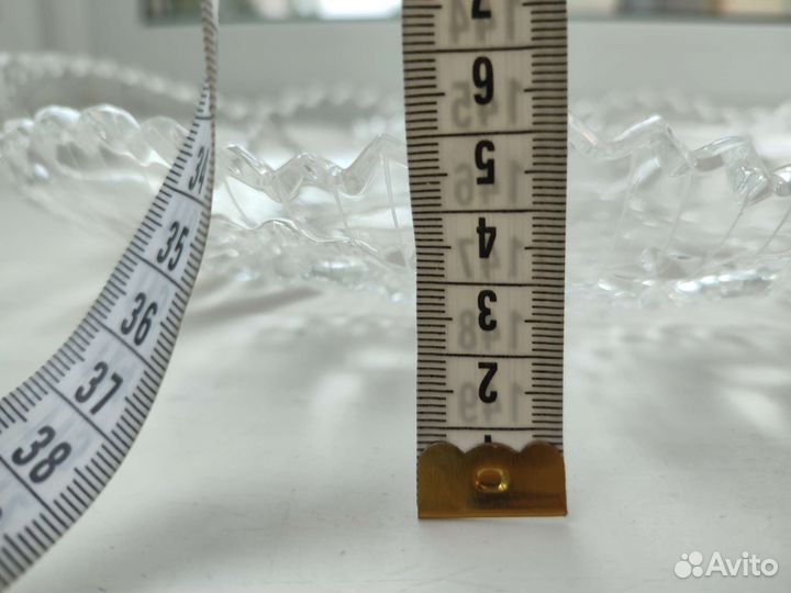 Ваза блюда подставка для фруктов хрусталь СССР