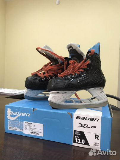 Хоккейные коньки детские bauer xlp yth 13.0