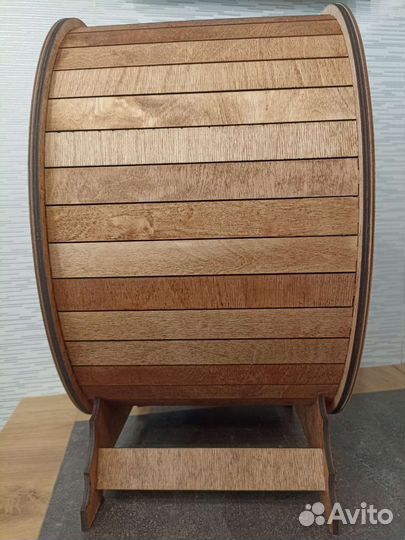 Держатель Для Бутылок Мини Бар Бочка