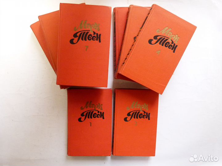 Книги марк твен собрание сочинения 8 томах