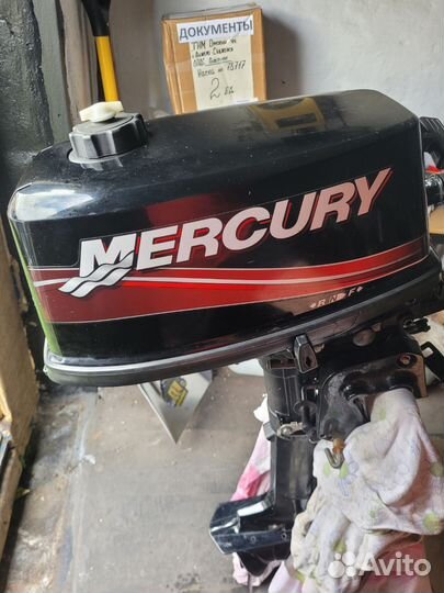 Продам лодочный мотор Mercury 5 Л.С