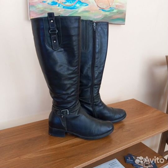 Сапоги женские натуральная кожа