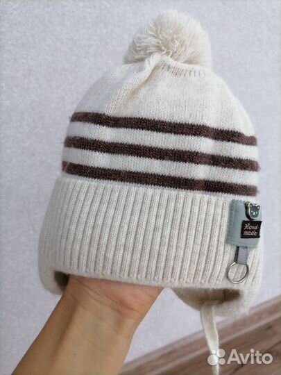 Шапка для мальчика осень зима