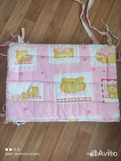 Бортики в детскую кроватку