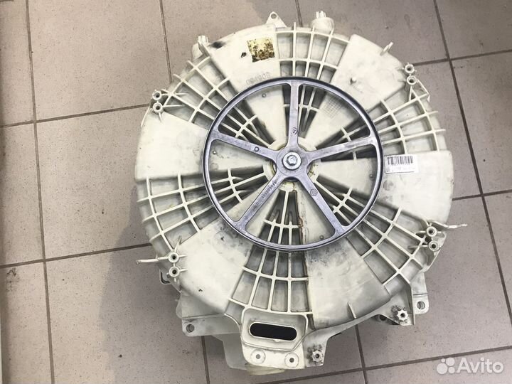 Бак стиральной машины Аристон, бу 094909, капремон