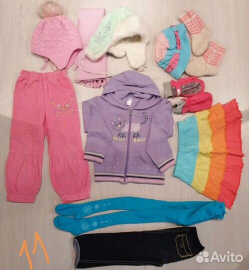 Детские вещи пакетом для девочек