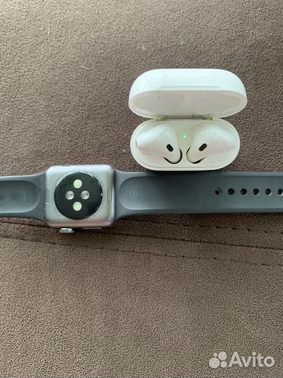 Apple watch original series 3 38mm, AirPods 2