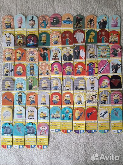 Карточки миньоны из Магнита