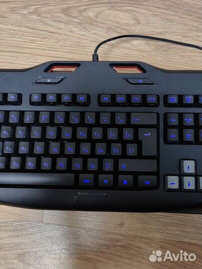 Клавиатура игровая с подсветкой Logitech g105