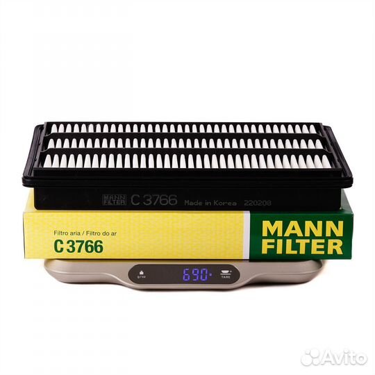 Воздушный фильтр mann C3766 (Корея)