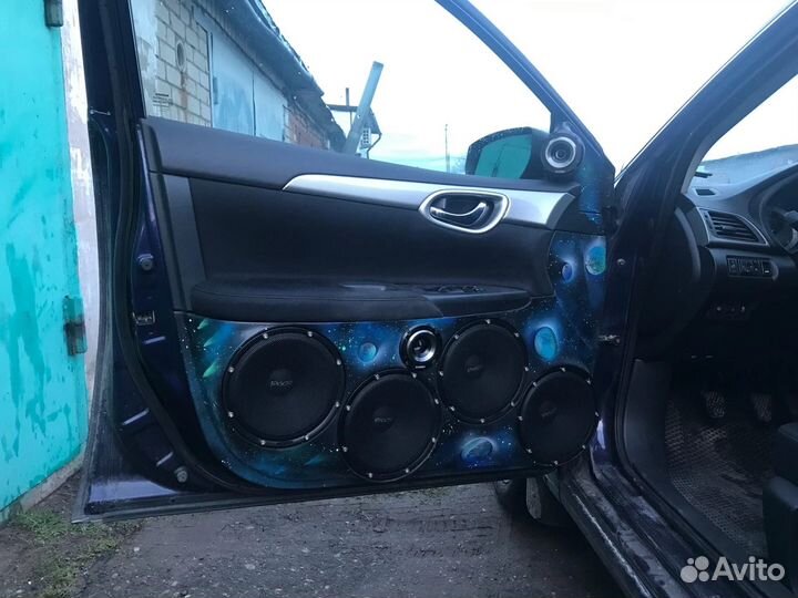 Дверные карты Nissan Sentra