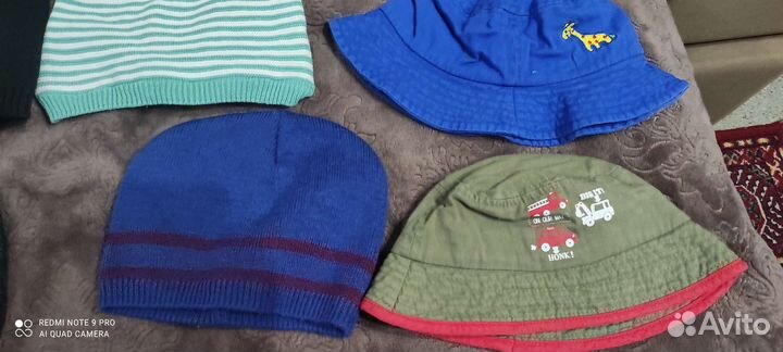 Шапки и кепки детские