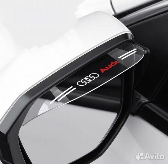 Прозрачные накладки антидождь Audi