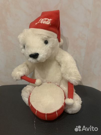 Коллекция белых Медведей coca-cola,большой миша