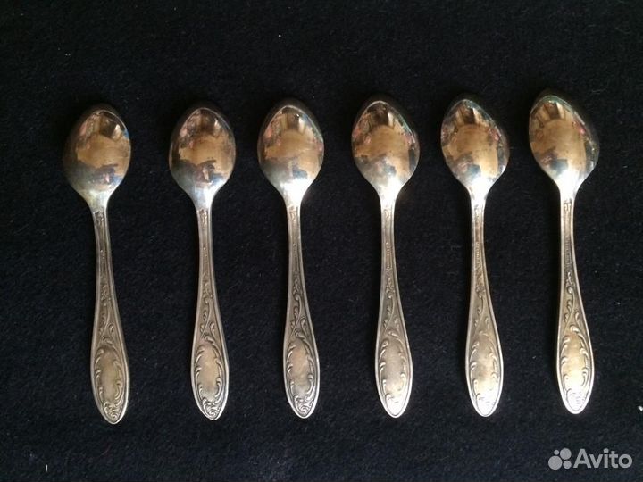 Мельхиоровые ложки кофейные