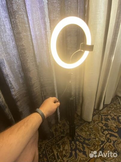 Лампа, стойка для фотозон, фото штатив с лампой