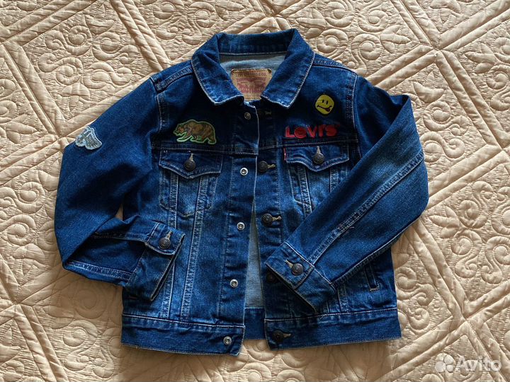 Джинсовая куртка Levis детская 116/122 оригинал