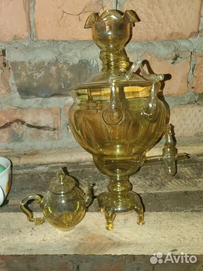 Стеклянный самовар