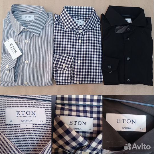Рубашка Eton,ворот 40,новые
