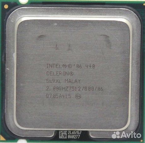 Процессор Intel Celeron 440 2.0 GHz/512K/800MHz