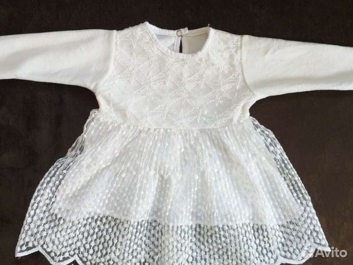 Платье для девочки до 6 месяцев