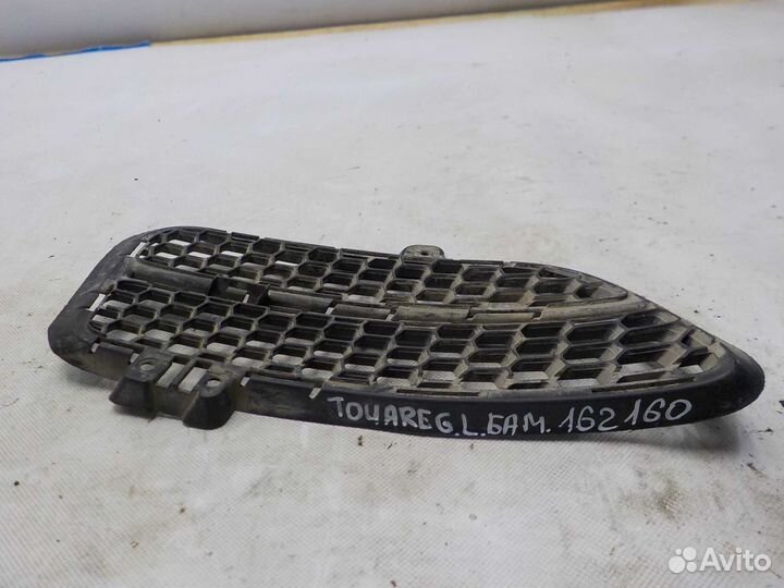 Накладка переднего бампера Volkswagen Touareg