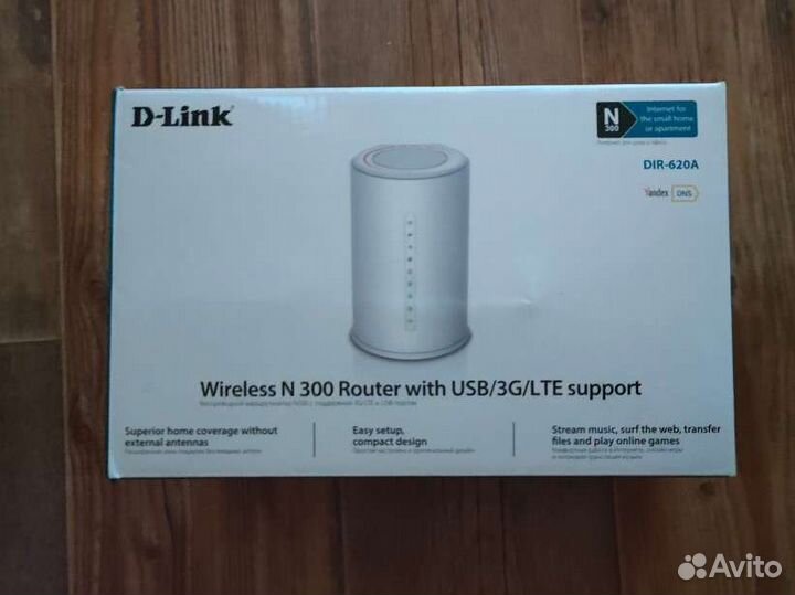 D-Link DIR-620A Wireless N Router with USB/3G/LTE