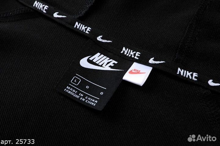 Зип худи Nike red line Черное