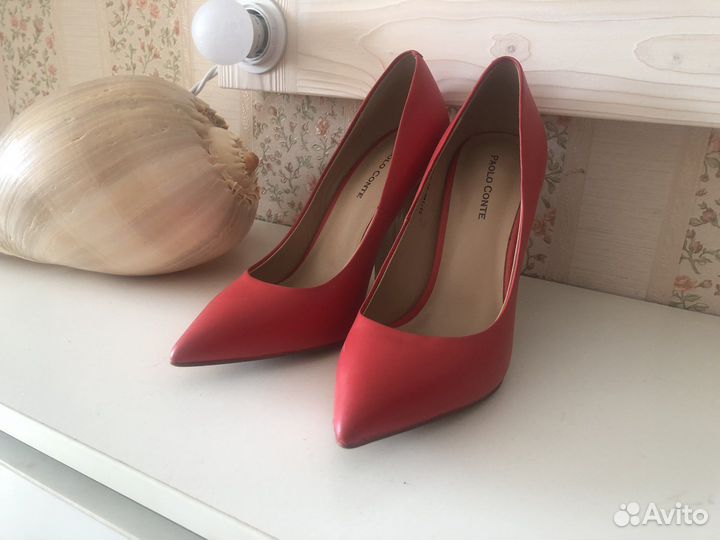 Кожаные туфли paolo conte