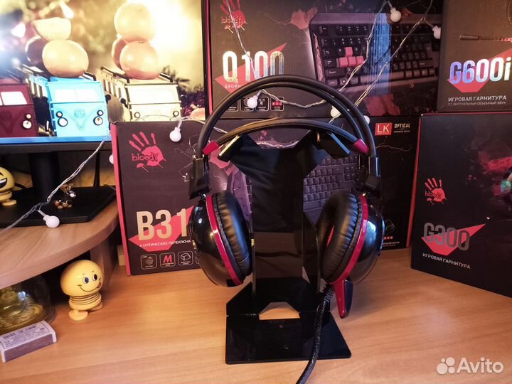 Игровая гарнитура A4Tech Bloody G300