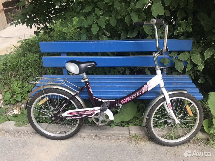 Велосипед подростковый 20 дюймов складной