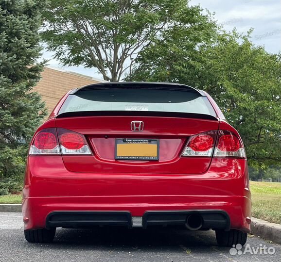 Дактейл спойлер Honda Civic 8 4D