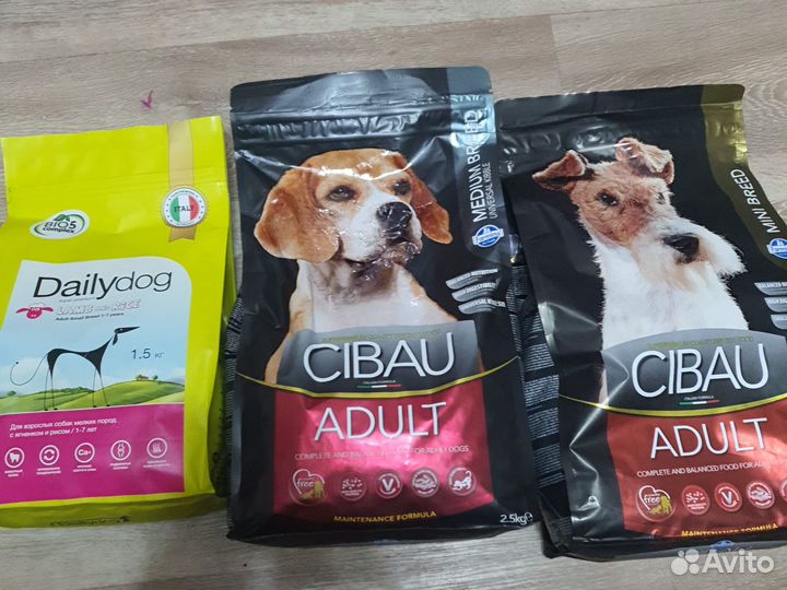 Сухой корм Farmina Cibau / Dailydog / Pro Plan