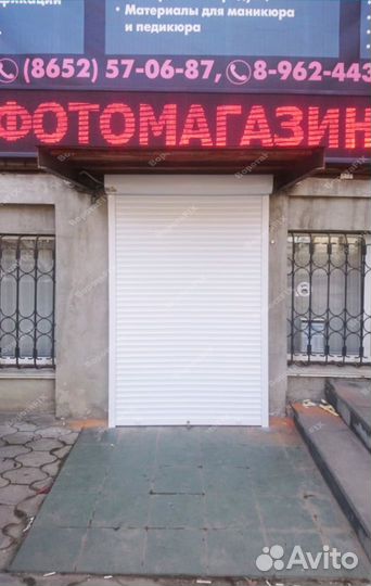 Рольставни на двери