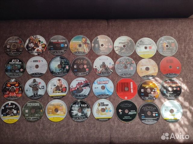 Диски PS3, лицензия, в идеальном состоянии